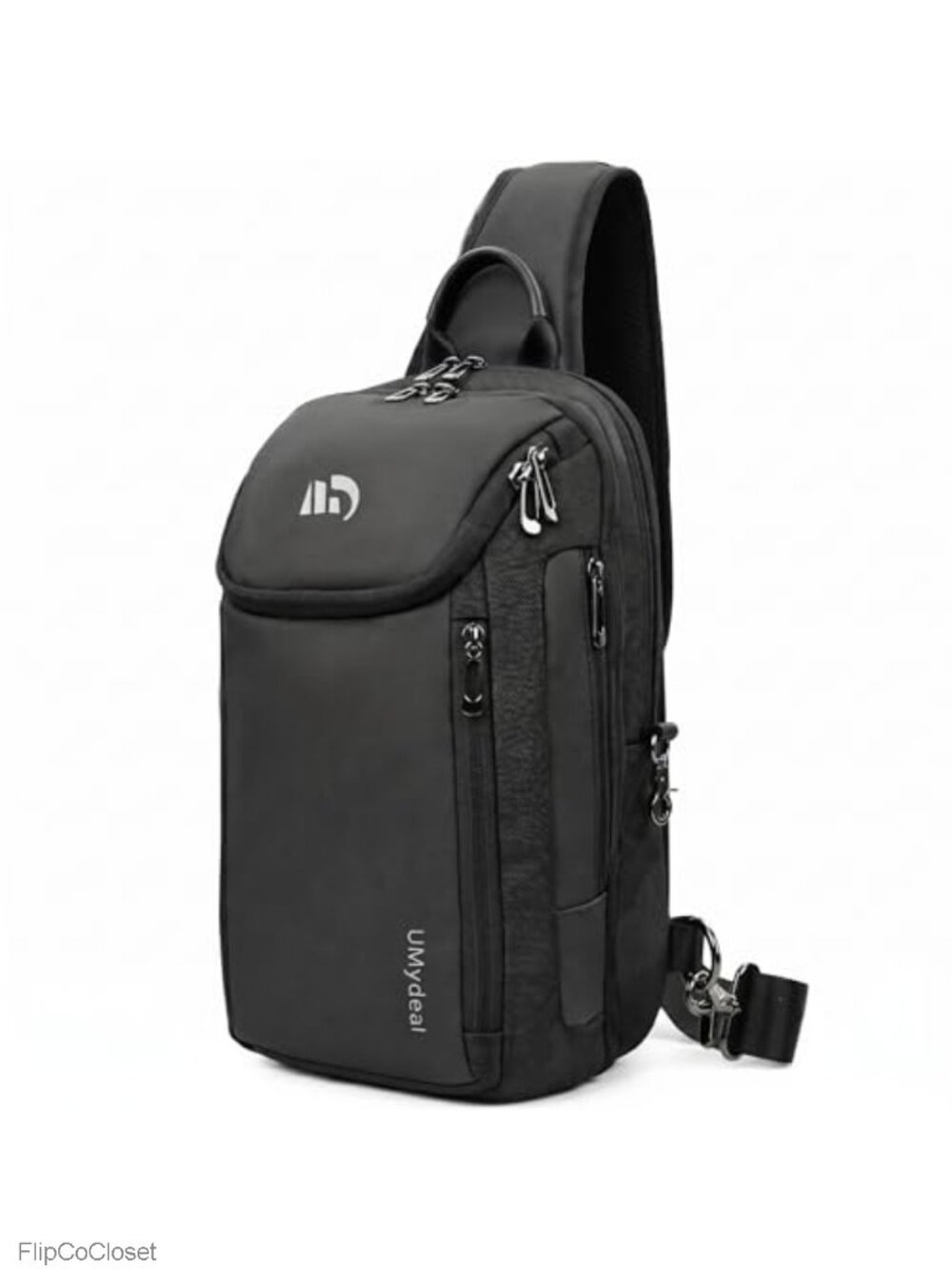 Sling Backpack RFID Crossbody Bag Fits 11" iPad Travel Anti-Theft